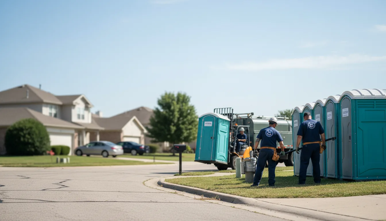 Porta Potty Rental in Waelder, TX near me
